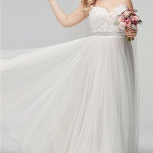 WToo Della Strapless Wedding Dress- 22W- NWT!